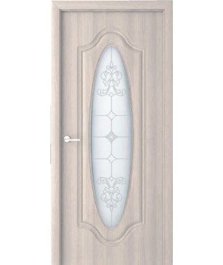 Дверь с ПВХ покрытием Греция ДО (Клен Бежевый)