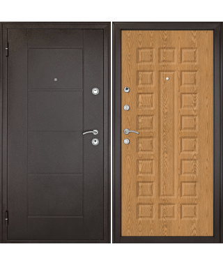 Входная дверь «Квадро» (Дуб золотой) Входная дверь «Квадро» (Дуб золотой)