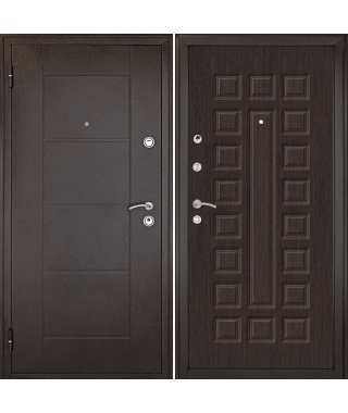 Входная дверь «Квадро» (Венге) Входная дверь «Квадро» (Венге)