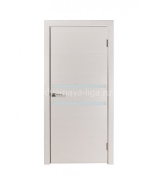Дверь с ПВХ покрытием Лайт 2 (белый)